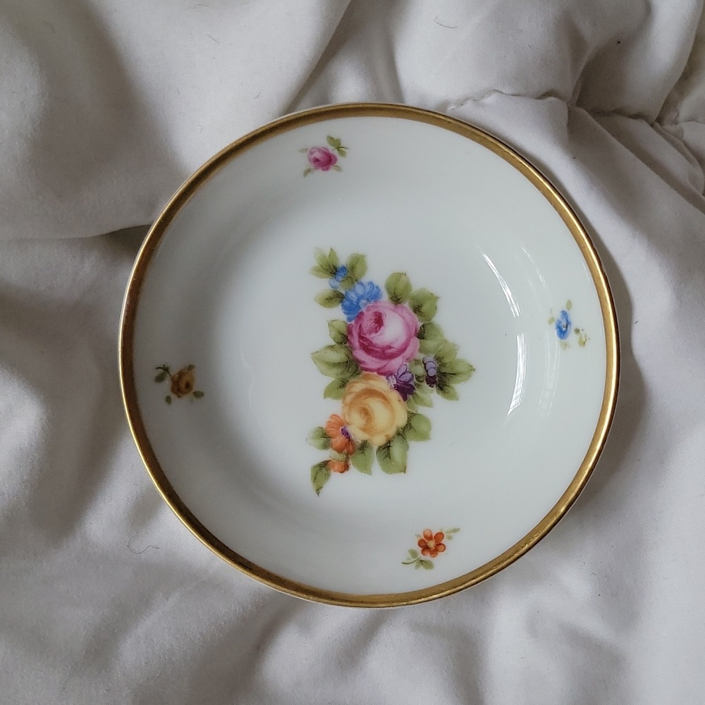 Vintage Kronach Bavaria Porcelain Trinket Dish